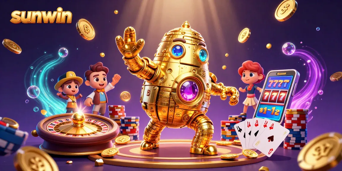 Experience exciting wins at Sunwin with golden golems and dynamic casino action.