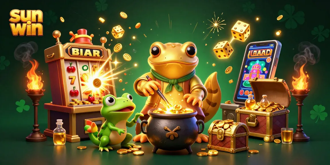 Experience exciting wins at sun win with a golden salamander alchemist and lucky symbols.